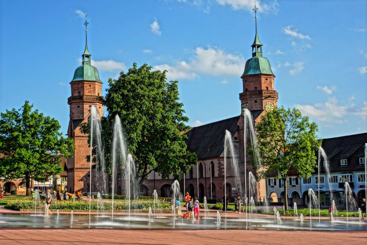 Marktplatz mit Stadtkirche Freudenstadt